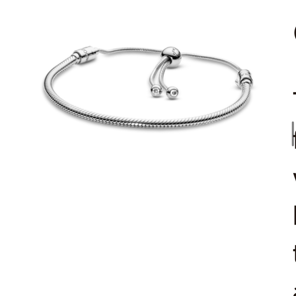 Pandora Moments sliding bracelet